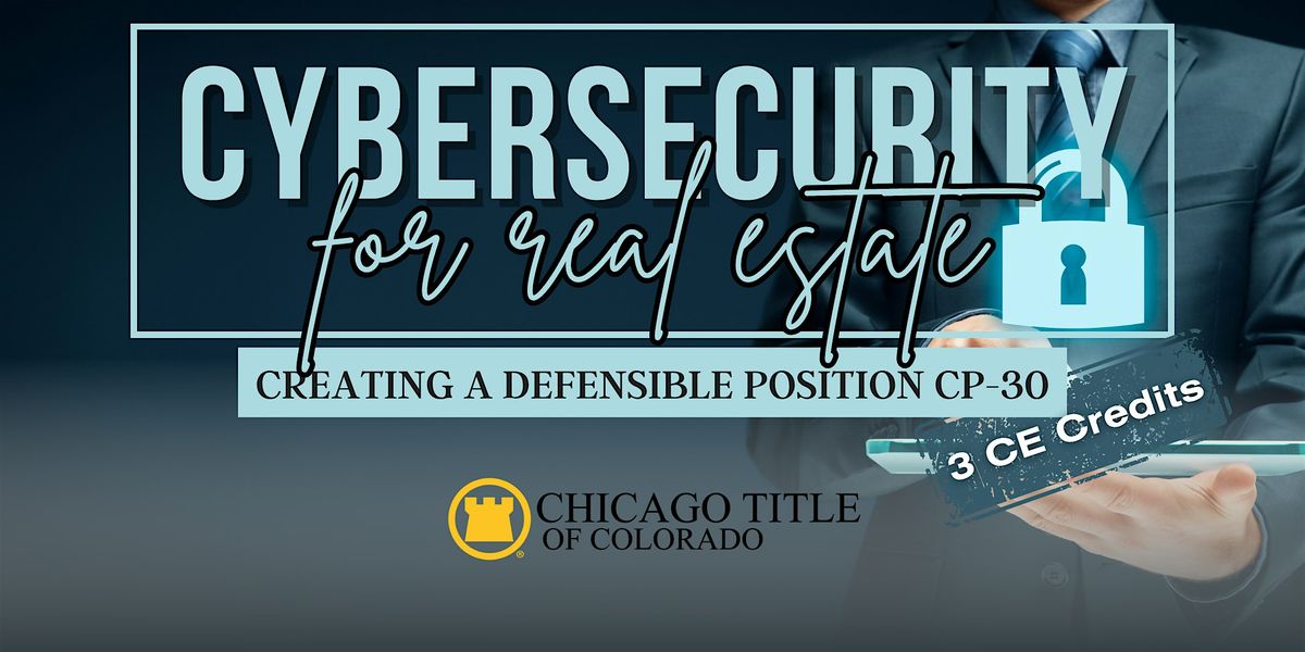 Cybersecurity for Real Estate: CP-30