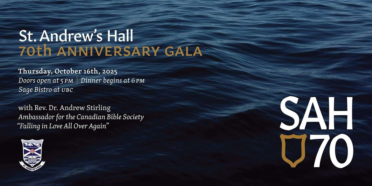 St. Andrew's Hall 70th Anniversary Gala