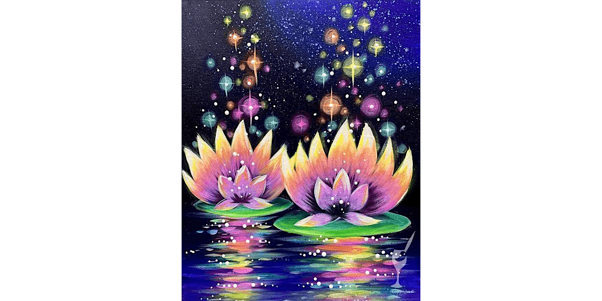 Shimmering Petals - Paint and Sip in Austin | Classpop!\u2122