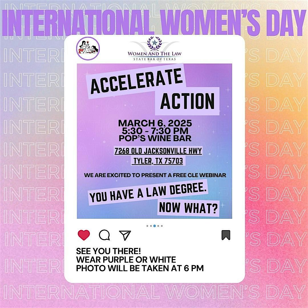 International Women's Day CLE & Celebration