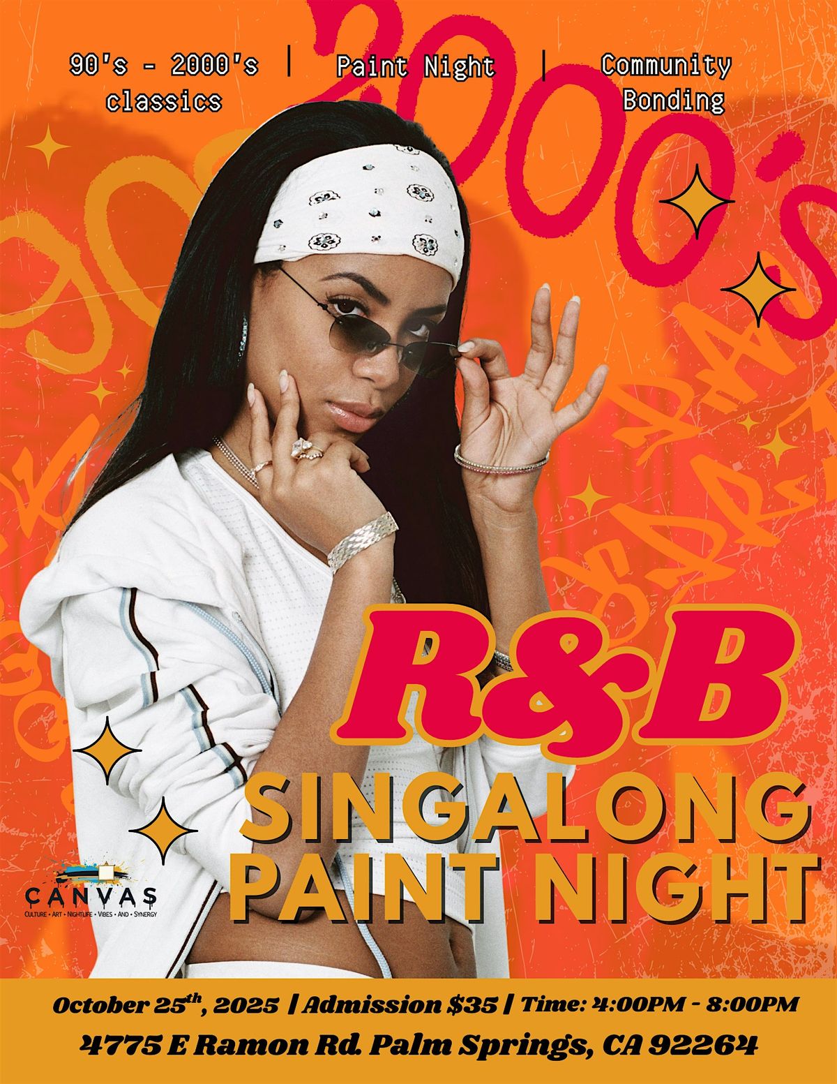 R&B Singalong Paint Night - Palm Springs