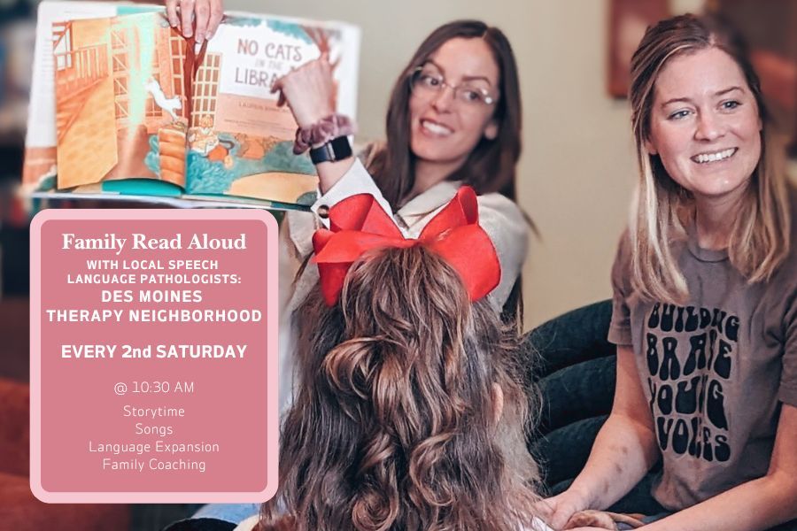 Family Read-Aloud with Des Moines Therapy Neighborhood