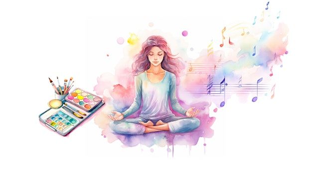 Sound Bath and Art Therapy for Stress, Overstimulation and Overwhelm