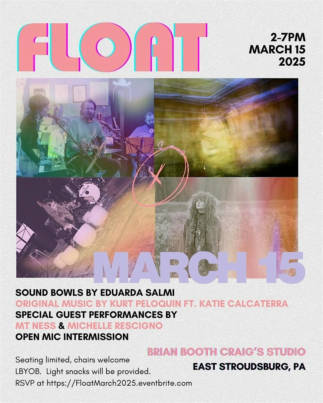 FLOAT @ Brian Booth Craig Studio Special Guests MT Ness + Michelle Rescigno