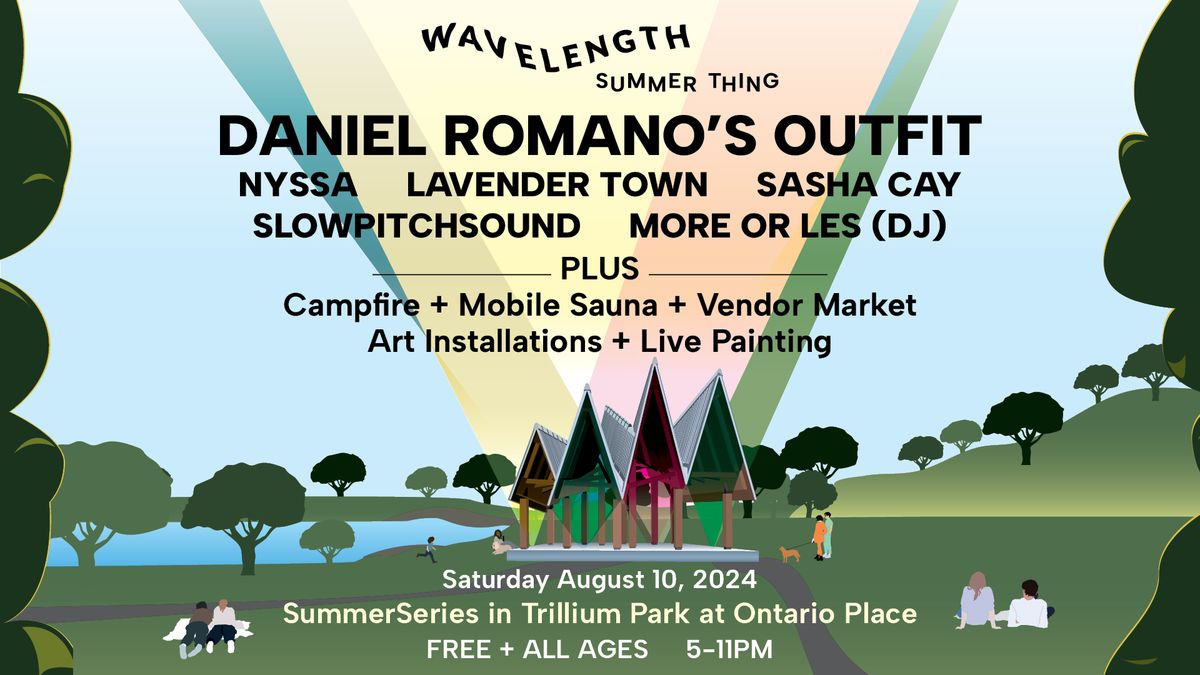 Wavelength Summer Thing 2024: Daniel Romano\u2019s Outfit + Nyssa + Sasha Cay + more