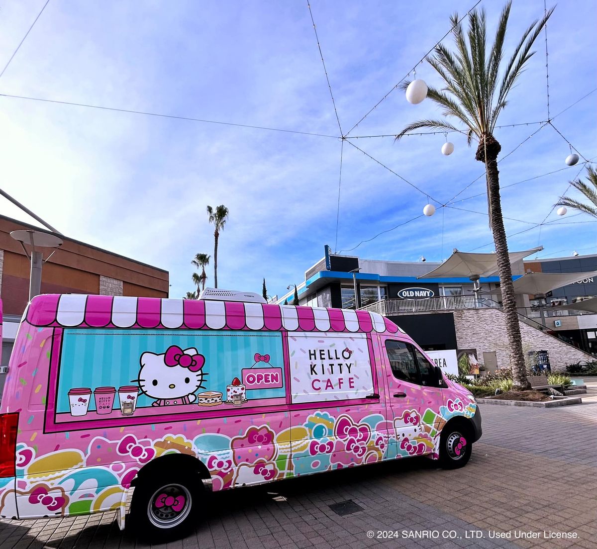 Hello Kitty Cafe Truck West - Torrance Appearance