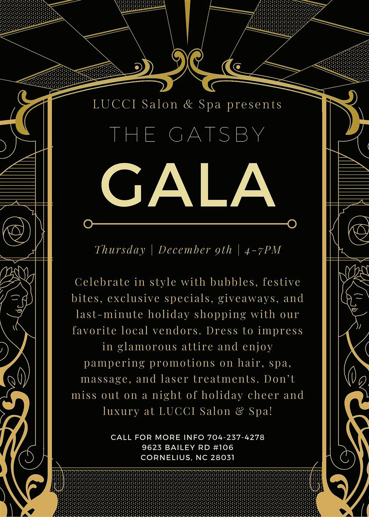 The Gatsby Gala - LUCCI's Holiday Event