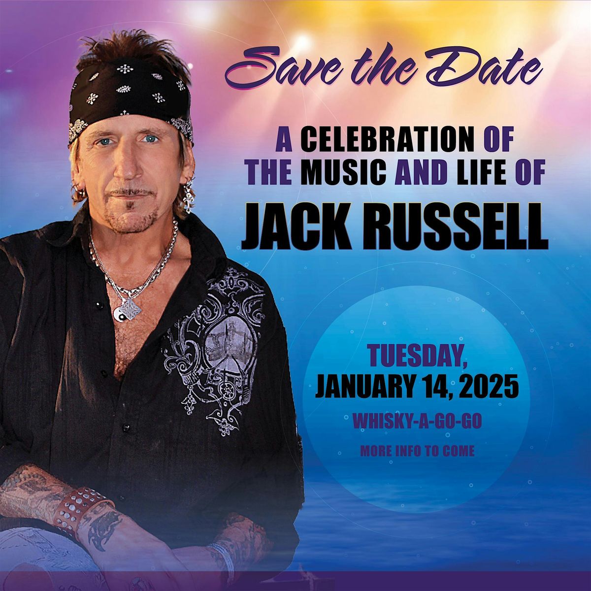 Celebrating the Life and Music of Jack Russell