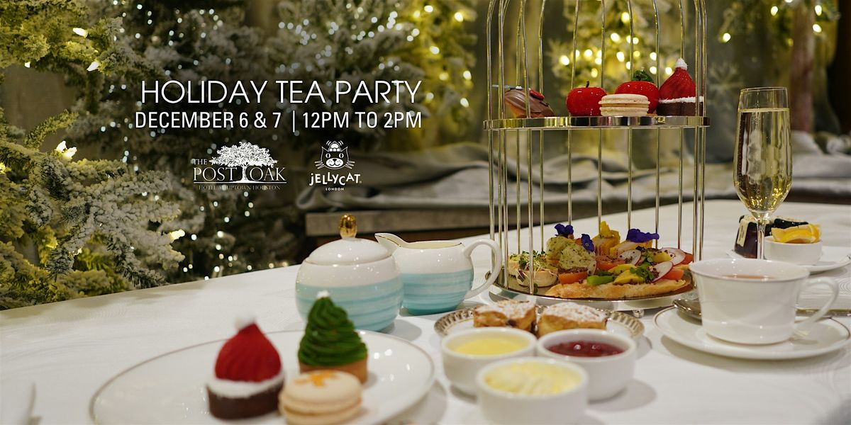 Holiday Tea Pajama Party at The Post Oak Hotel