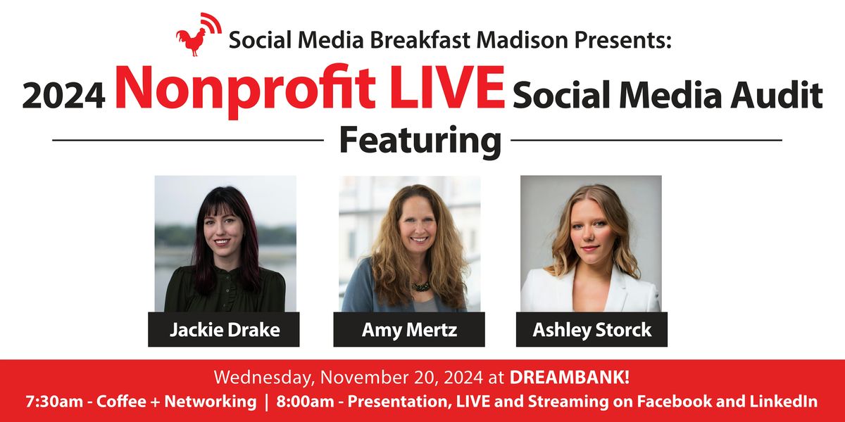 2024 Non-Profit LIVE Social Media Audit v2