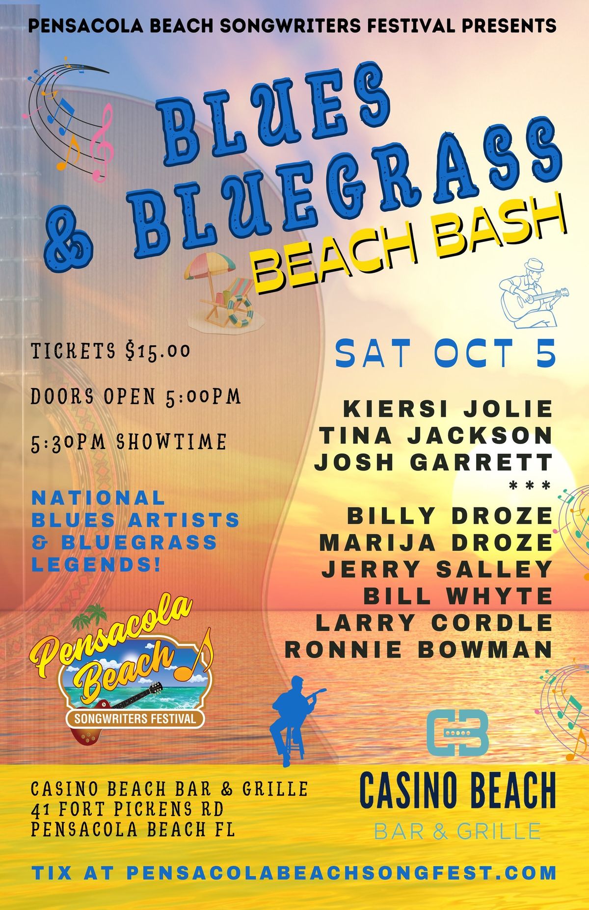 Blues & Bluegrass Beach Bash 