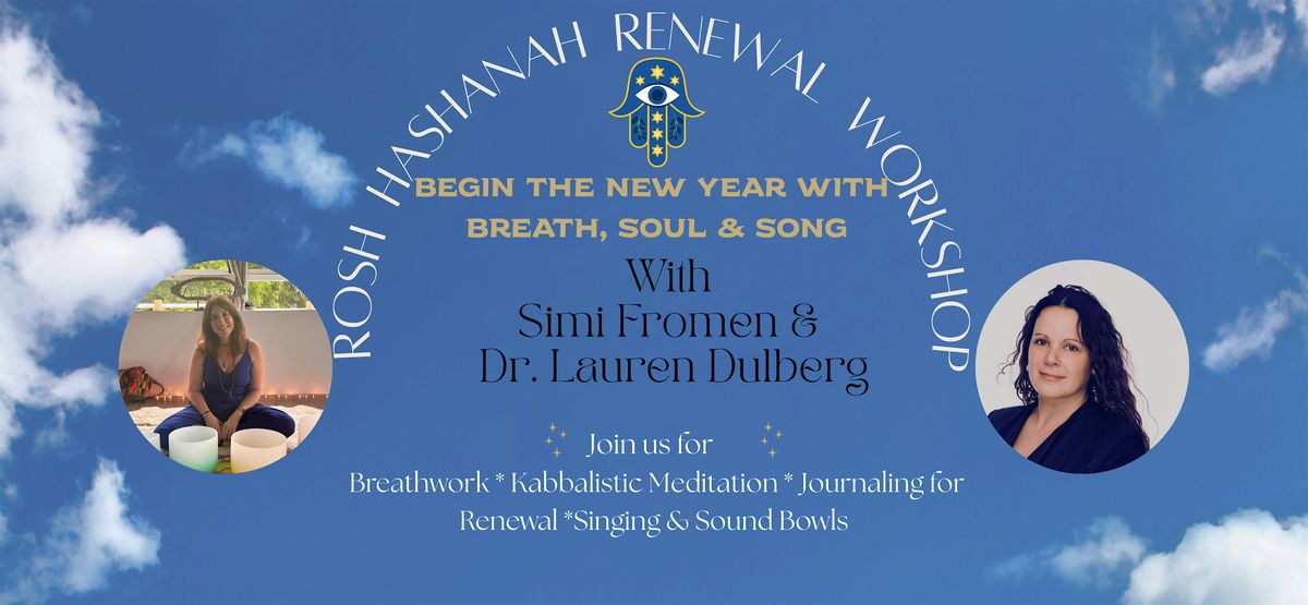 Rosh Hashanah Renewal Workshop