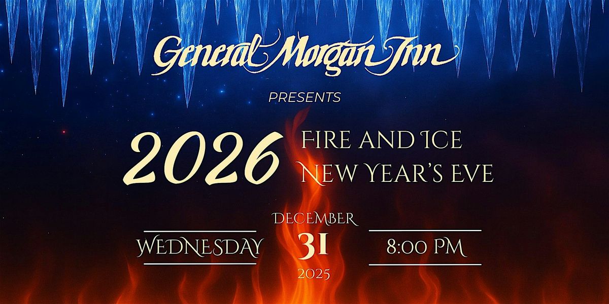Fire and Ice New Year's Eve at the General Morgan Inn