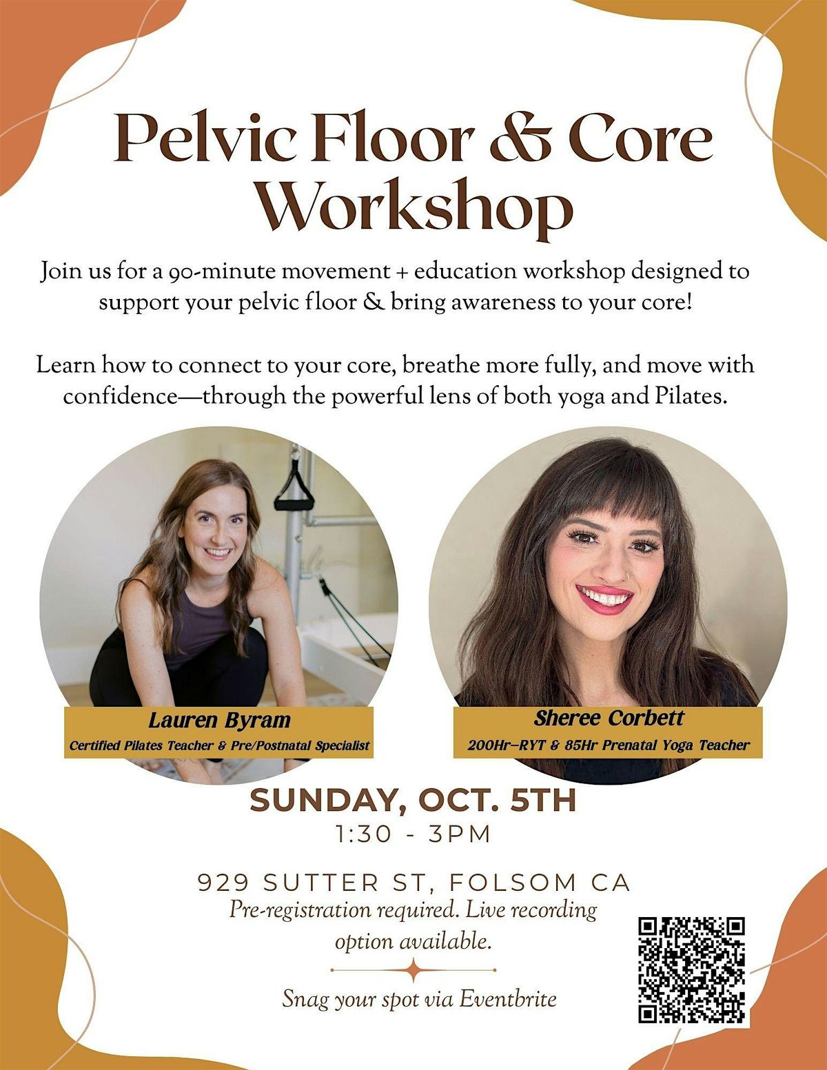 Pelvic Floor & Core Workshop