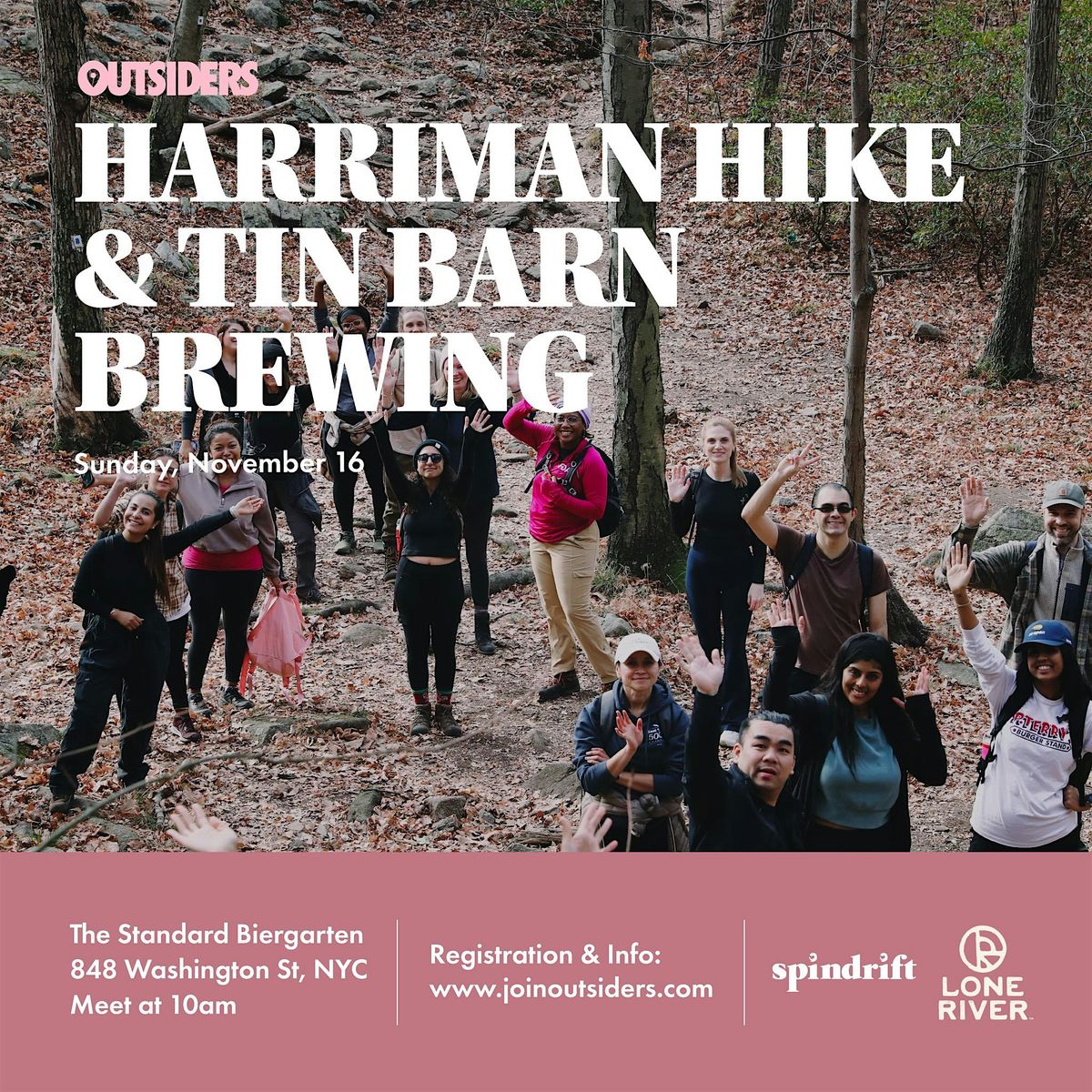 Trail & Tap: Harriman Hike + Tin Barn Brewing