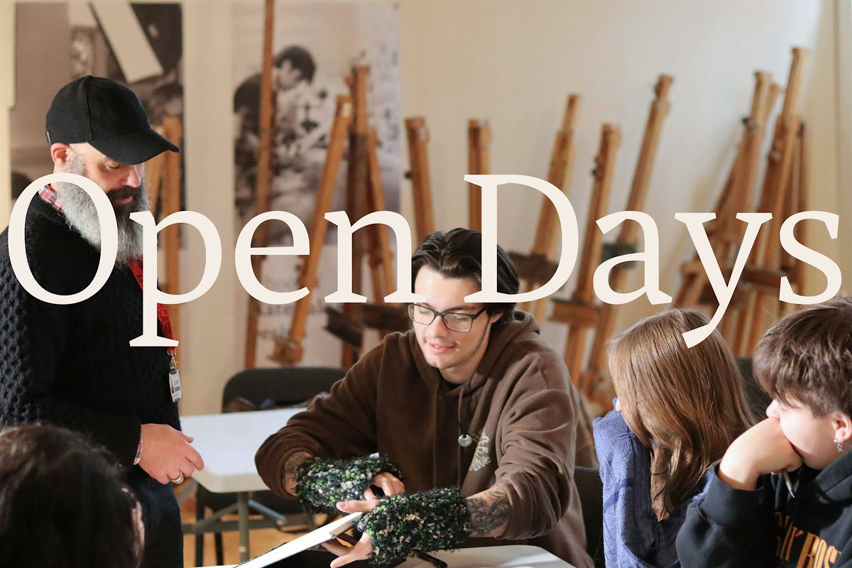 Undergraduate Degree Open Day - October - Hereford College of Arts