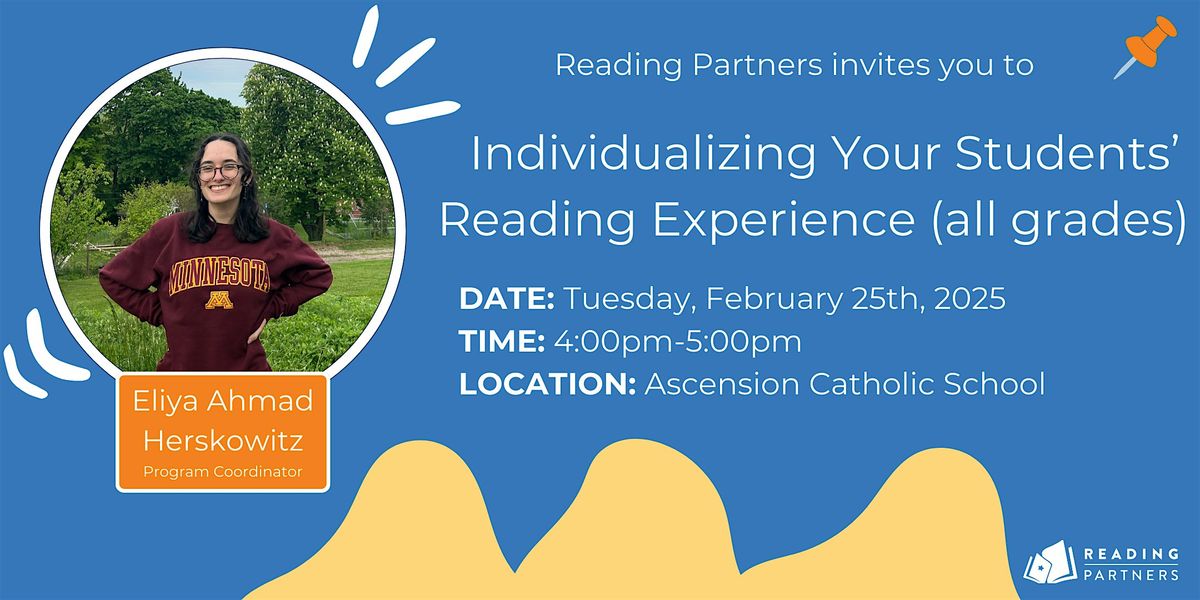 Individualizing Your Student's Reading Experience (All Grade Levels)