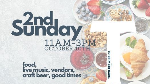 Second Sunday~food, live music, vendors, craft beer, and good times