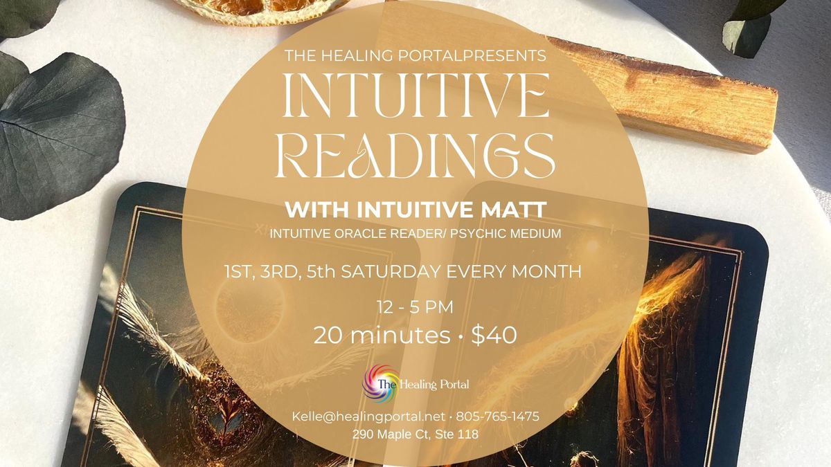 Intuitive Readings with Matt Jimenez