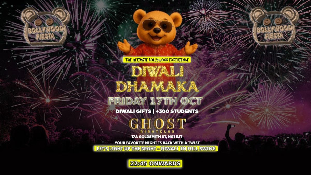 BOLLYWOOD FIESTA PRESENTS: DIWALI DHAMAKA!