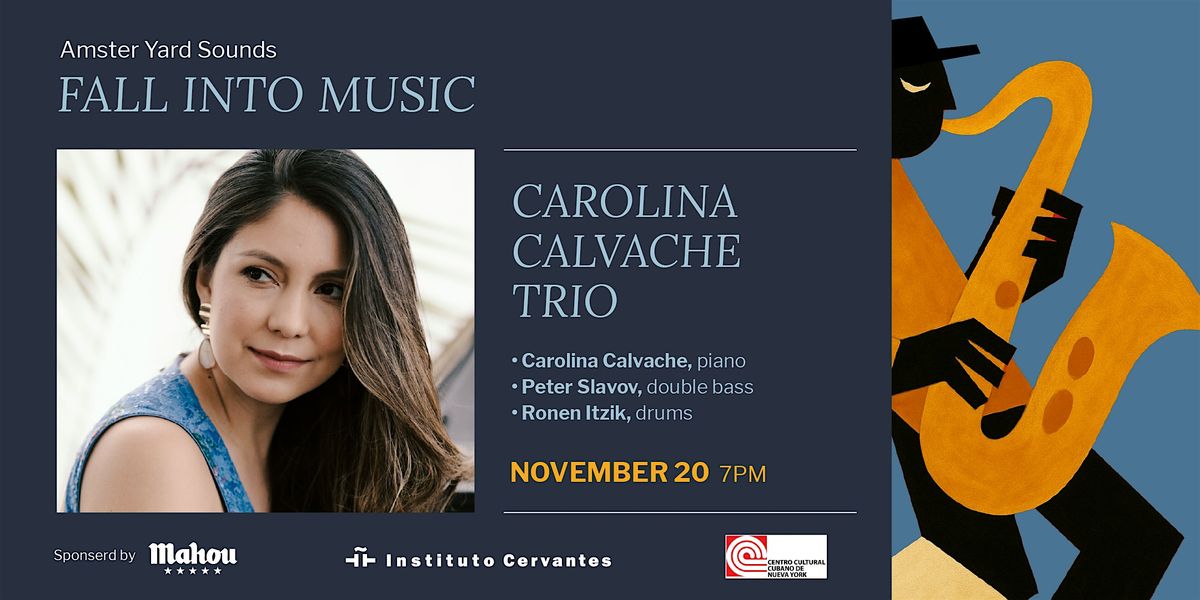 #AmsterYardSoundsJazz: Carolina Calvache Tr\u00b4io