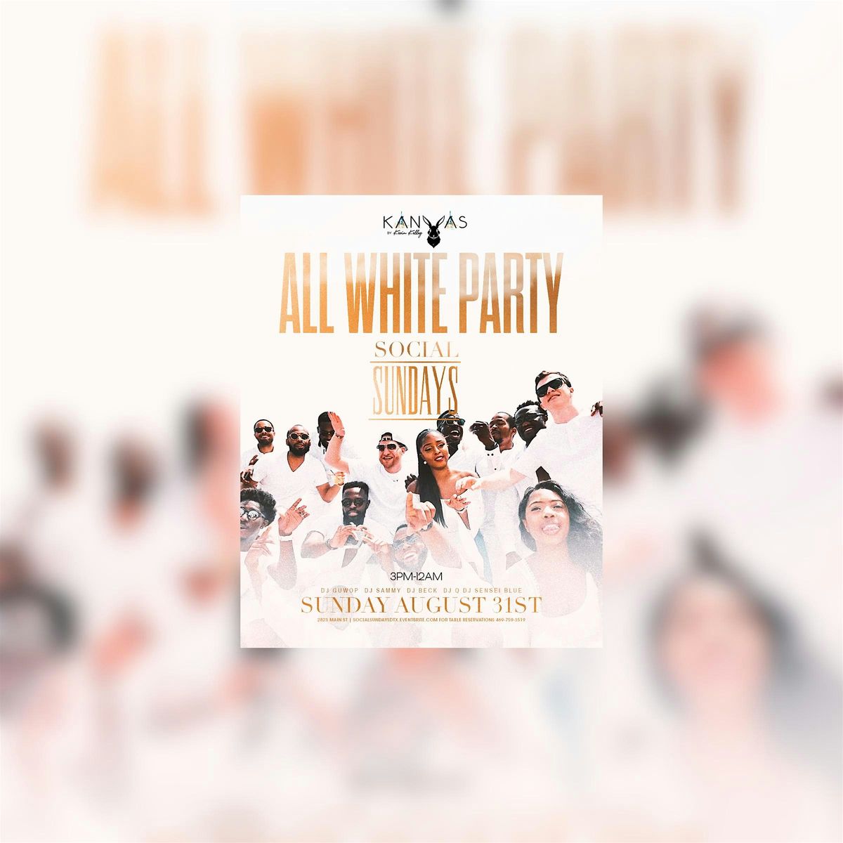 All White Party At Kanvas LDW