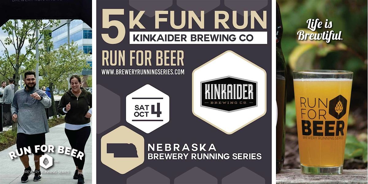 5k Beer Run x Kinkaider | 2025 Nebraska Brewery Running Series