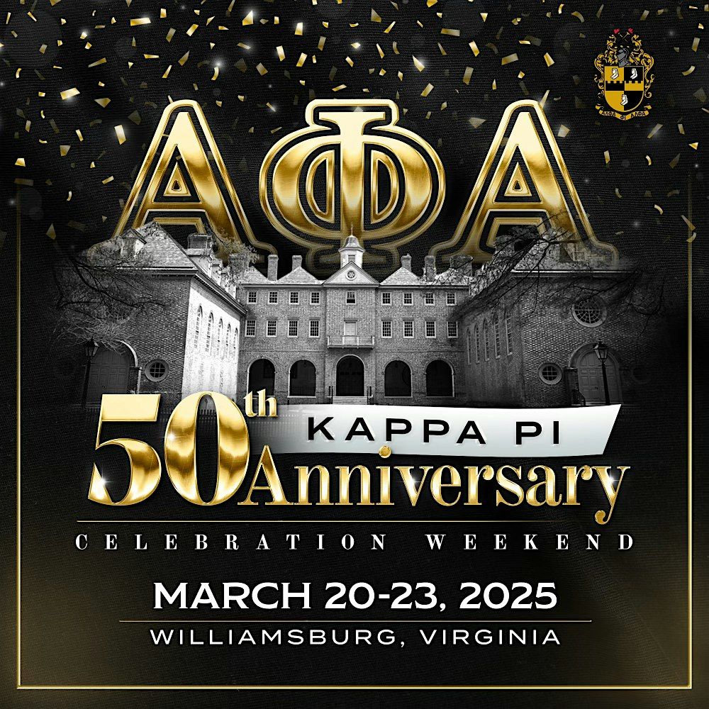 Kappa Pi 50th Anniversary Celebration Weekend