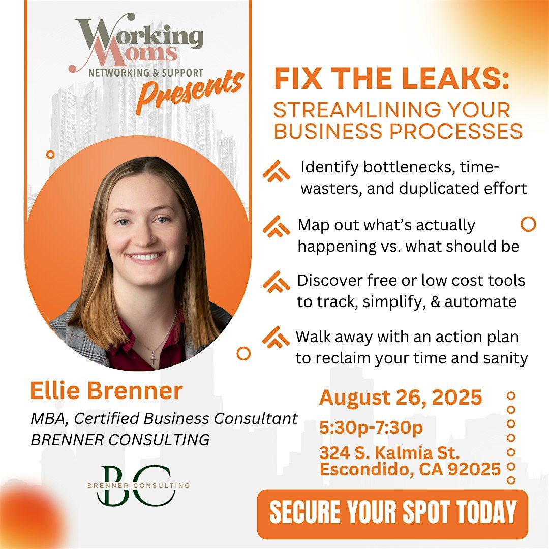 Fix The Leaks: Streamlining Your Business Processes