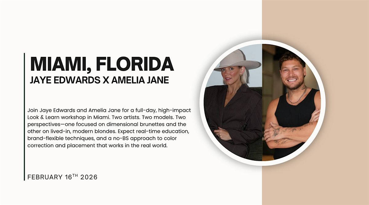 Jaye and Amelia - Miami Feb 16