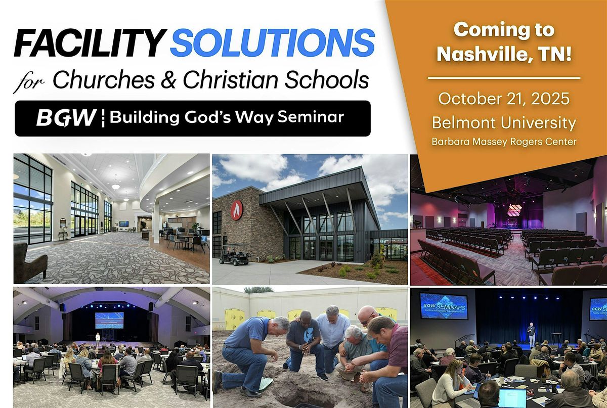 Facility Solutions for Churches & Christian Schools