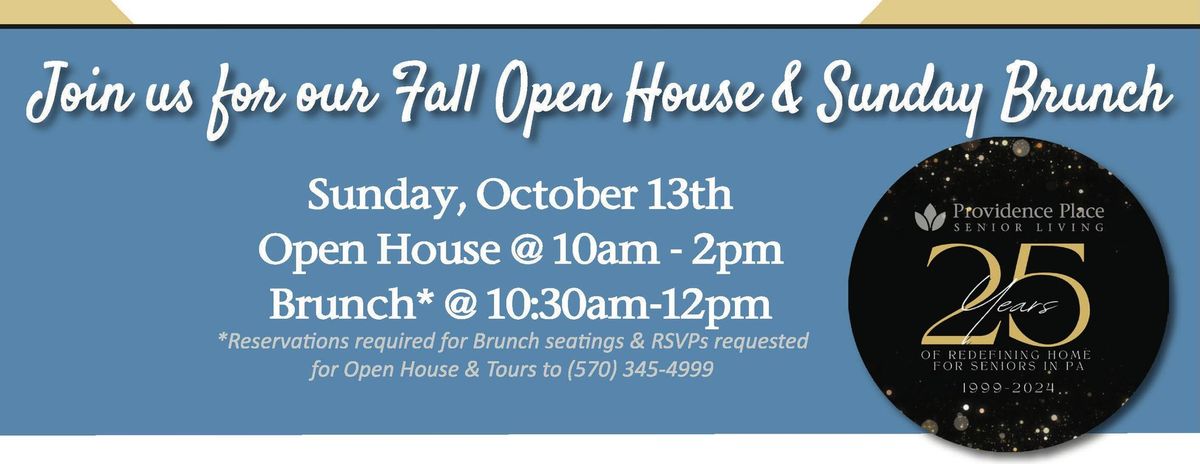 Fall Open House at Providence Place Senior Living of Pine Grove