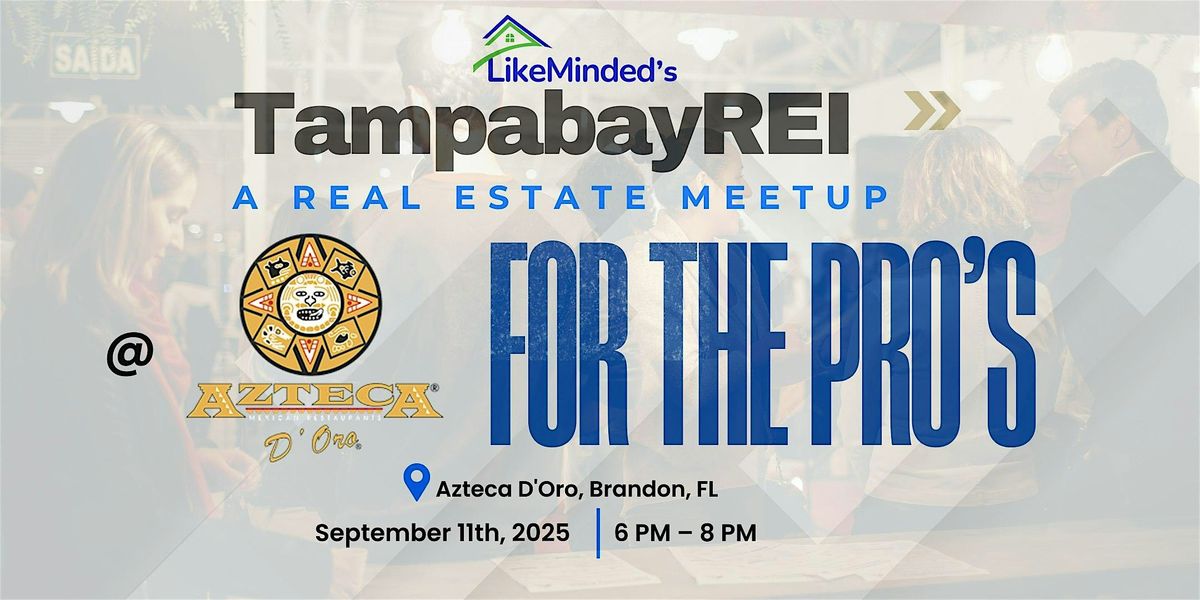 LikeMinded - Tampa Real Estate Investor Meetup