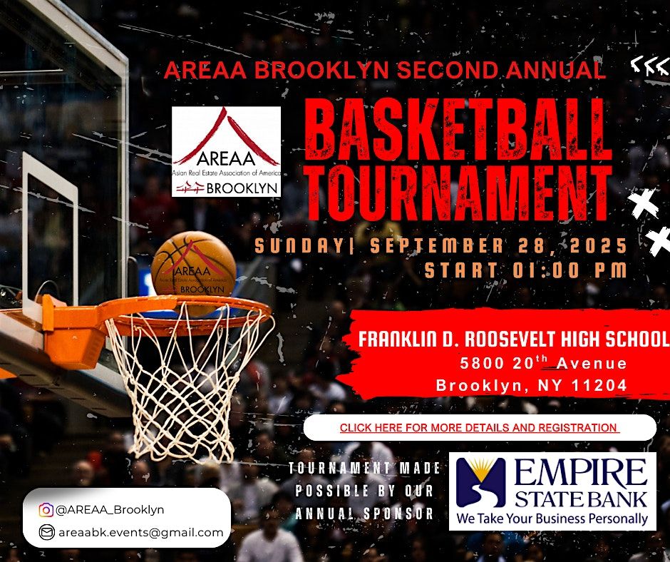 AREAA Brooklyn's Second Annual Community Basketball Tournament