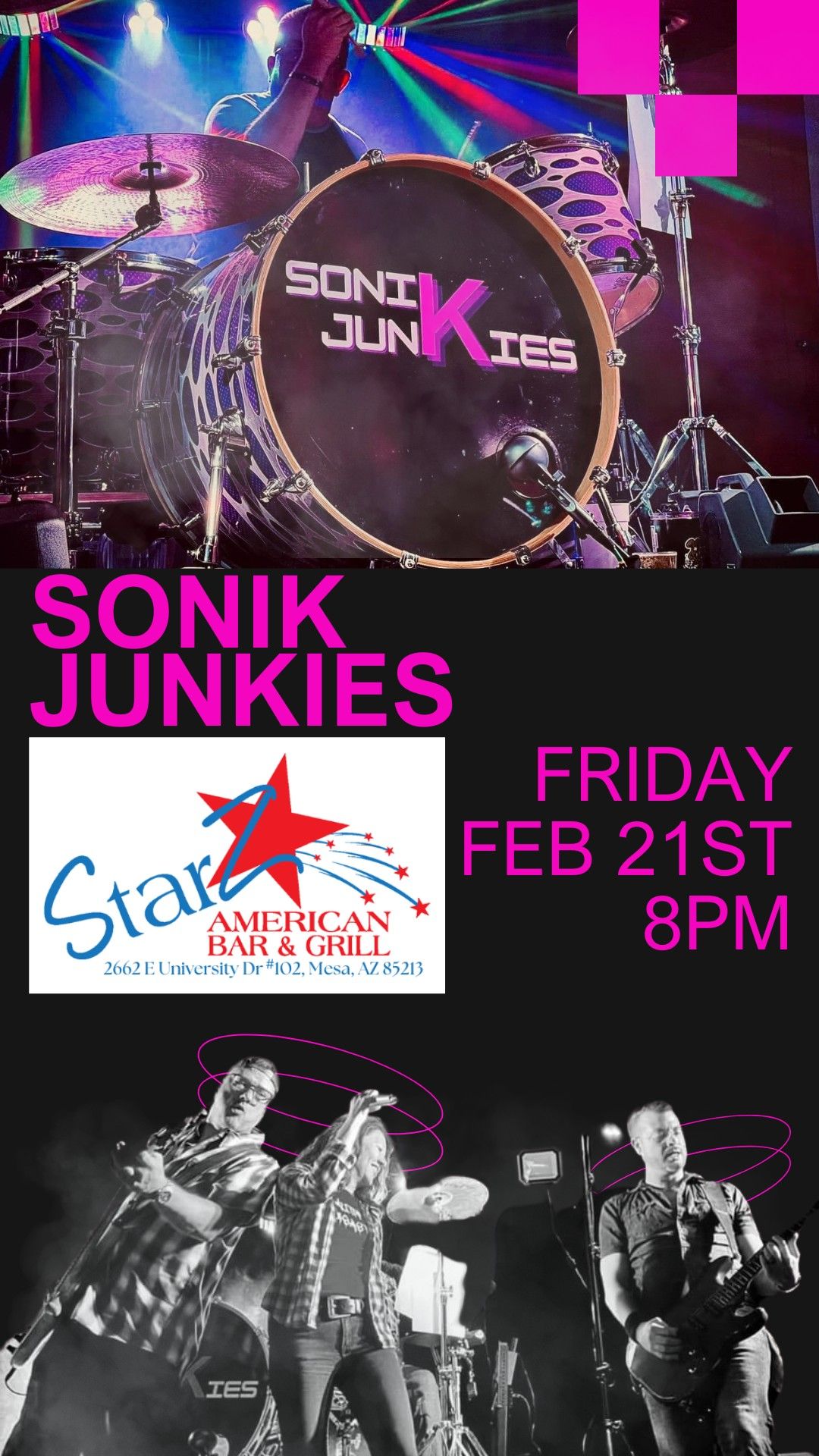 SONIK JUNKIES @ StarZ!