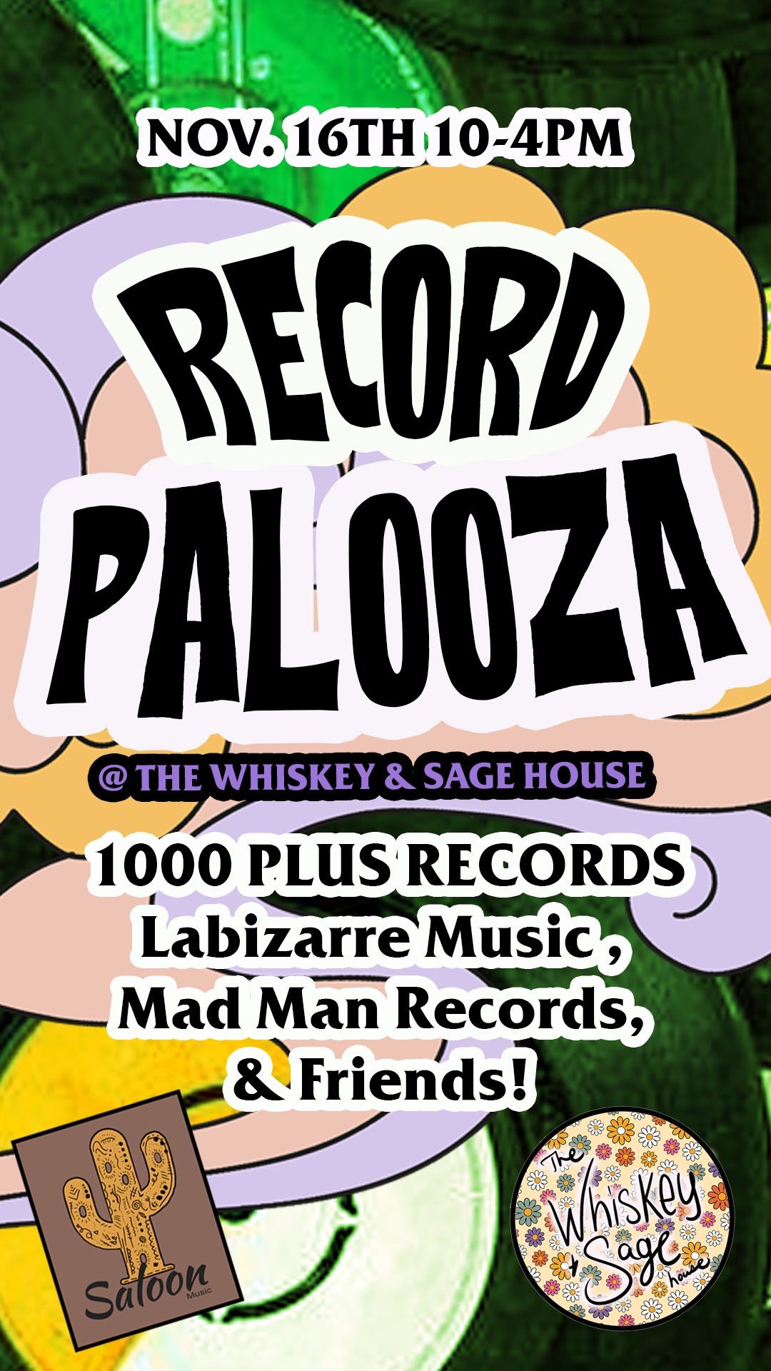 Record Palooza @ The Whiskey and Sage House