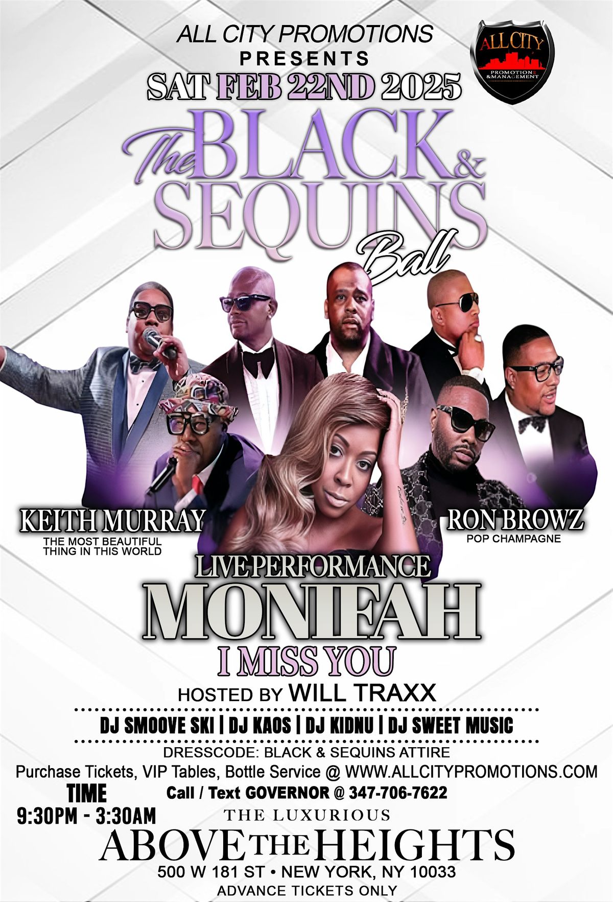 BLACK & SEQUINS BALL Sat Feb 22nd 2025