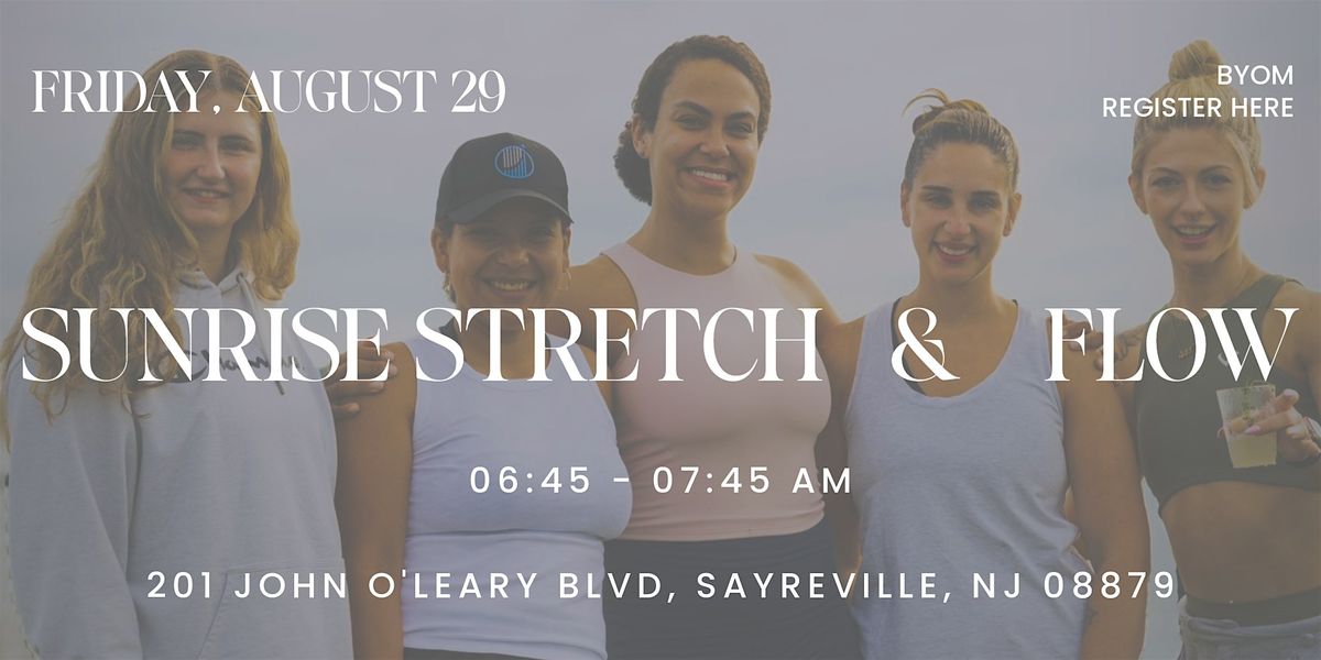 Sunrise Stretch & Flow on the Beach