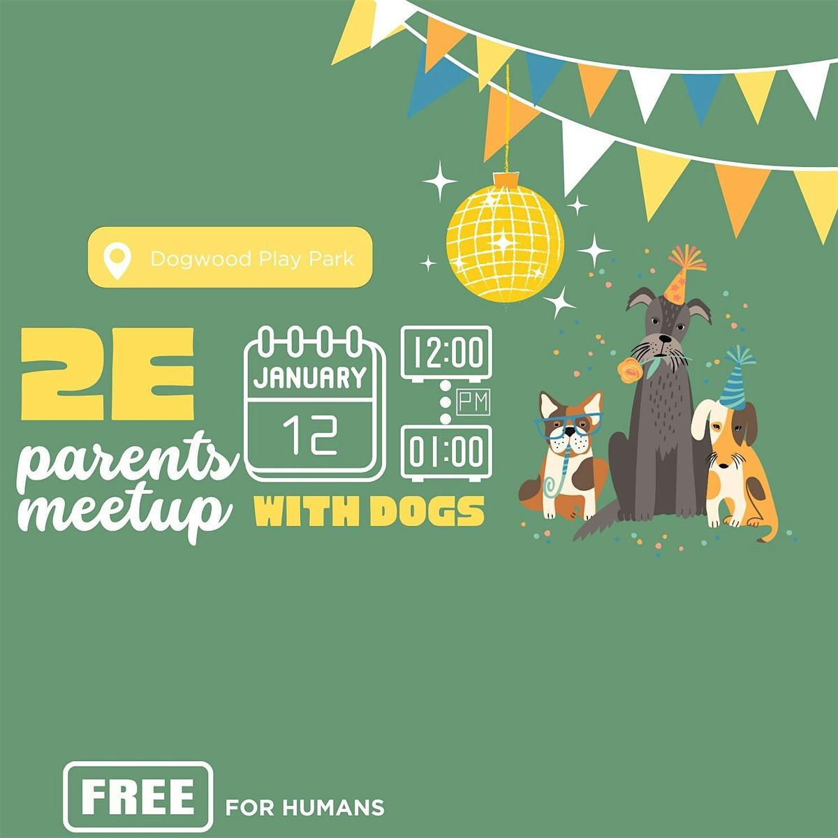 2e parents meetup with dogs