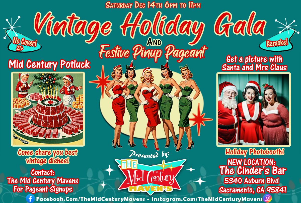 NEW LOCATION!! Vintage Holiday Gala & Festive Pinup Pageant