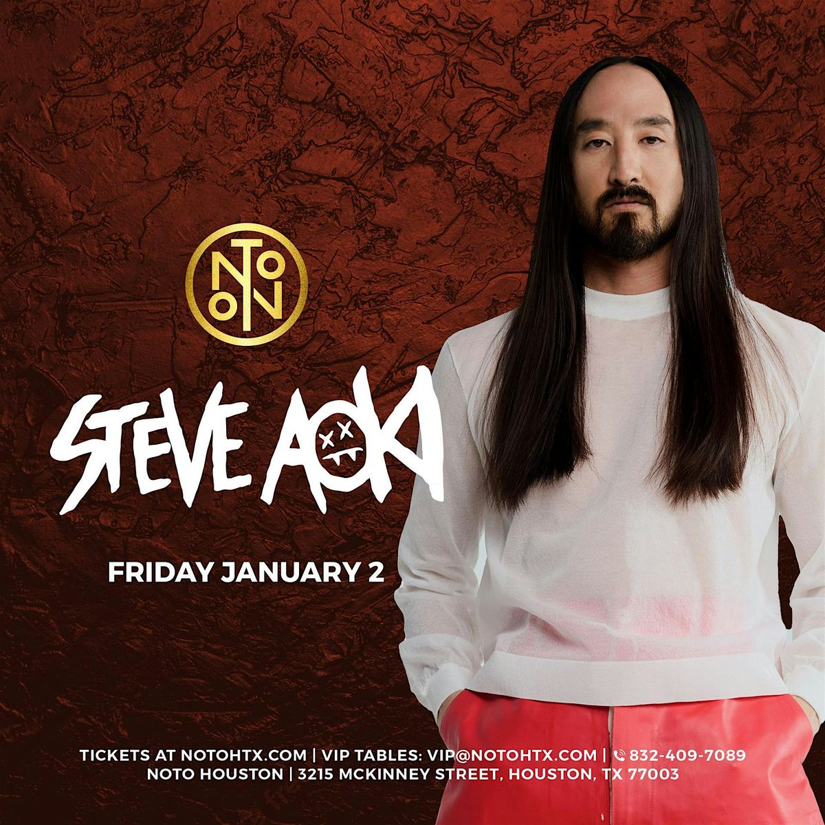 Steve Aoki @ NOTO Houston