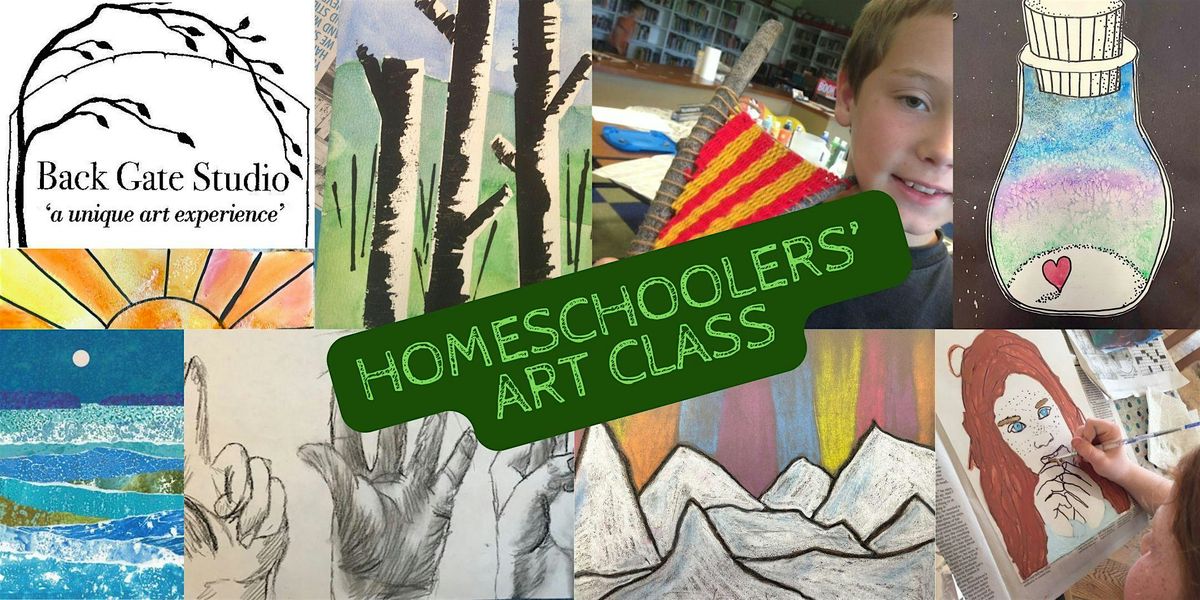 HOMESCHOOLERS' ART CLASS in Hidden Springs\/Boise--ages 6-14