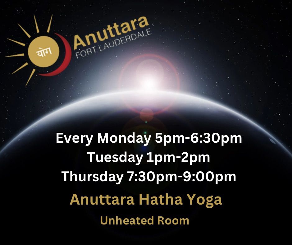 Anuttara Hatha Yoga (Unheated Room)