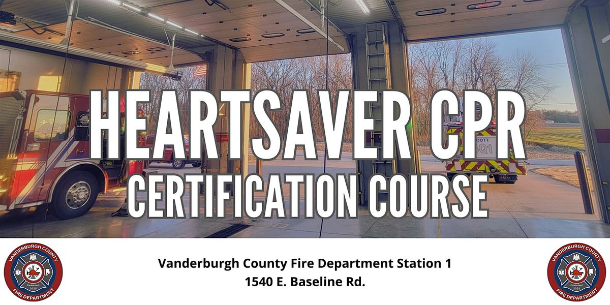 AHA Heartsaver CPR Course - Oct