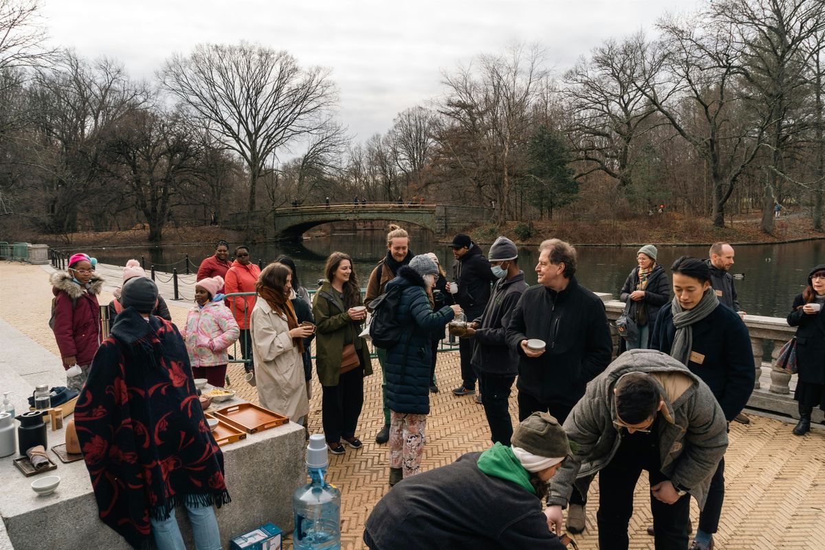 Winter Tea in Prospect Park