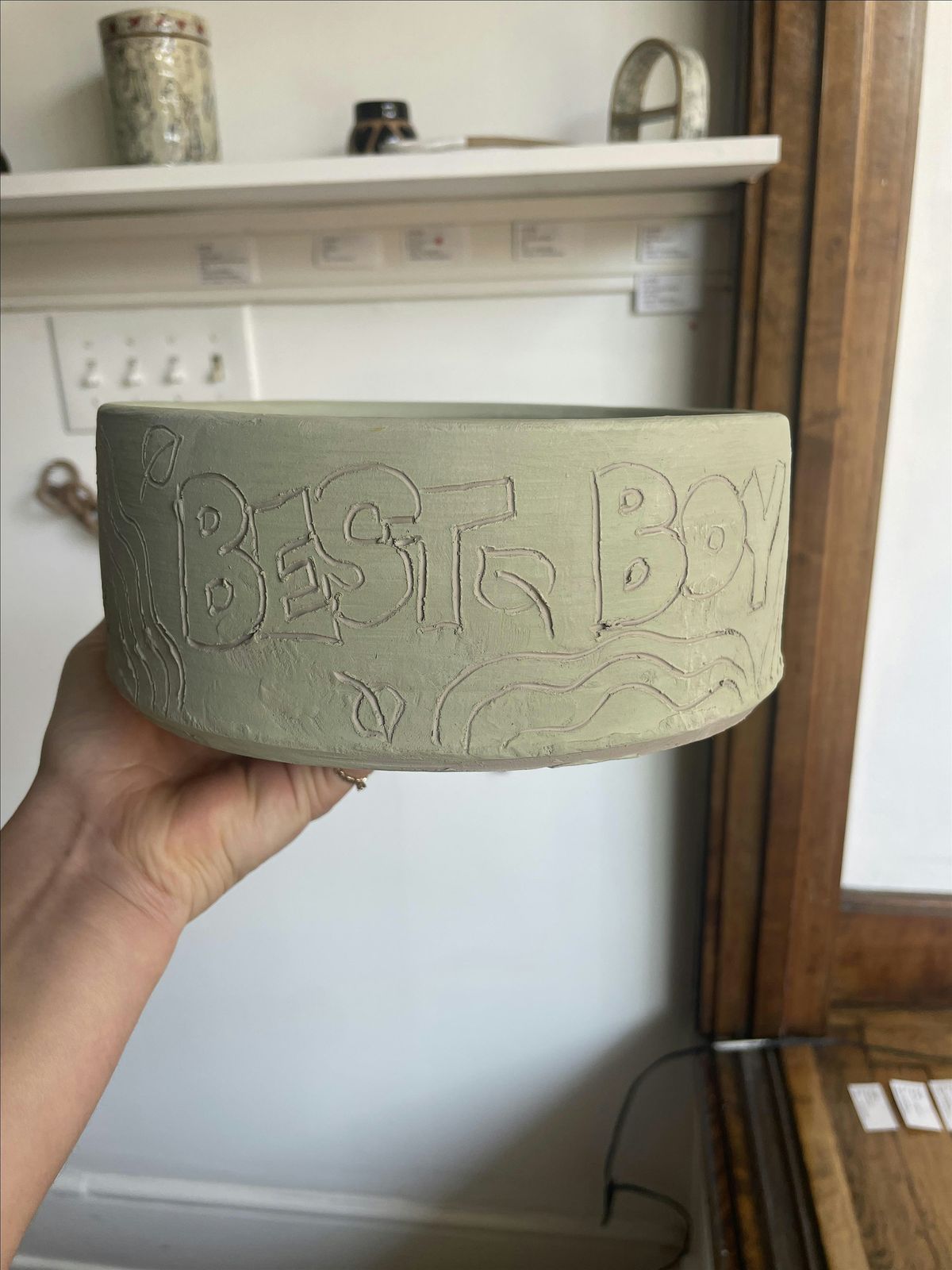 Decorate a Ceramic Pet Bowl (Sgraffito Workshop)