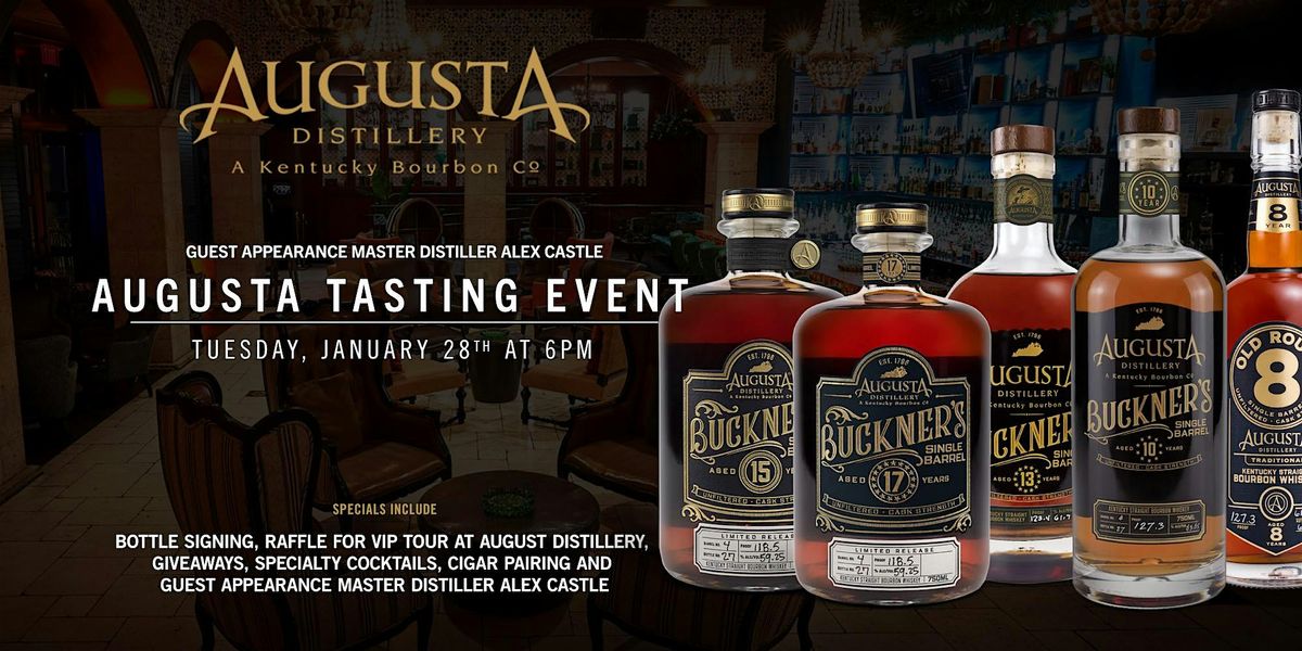 Augusta Distillery Tasting Event at BURN \/\/ BURN Naples