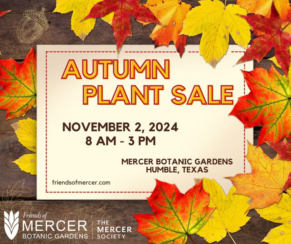 Autumn Plant Sale