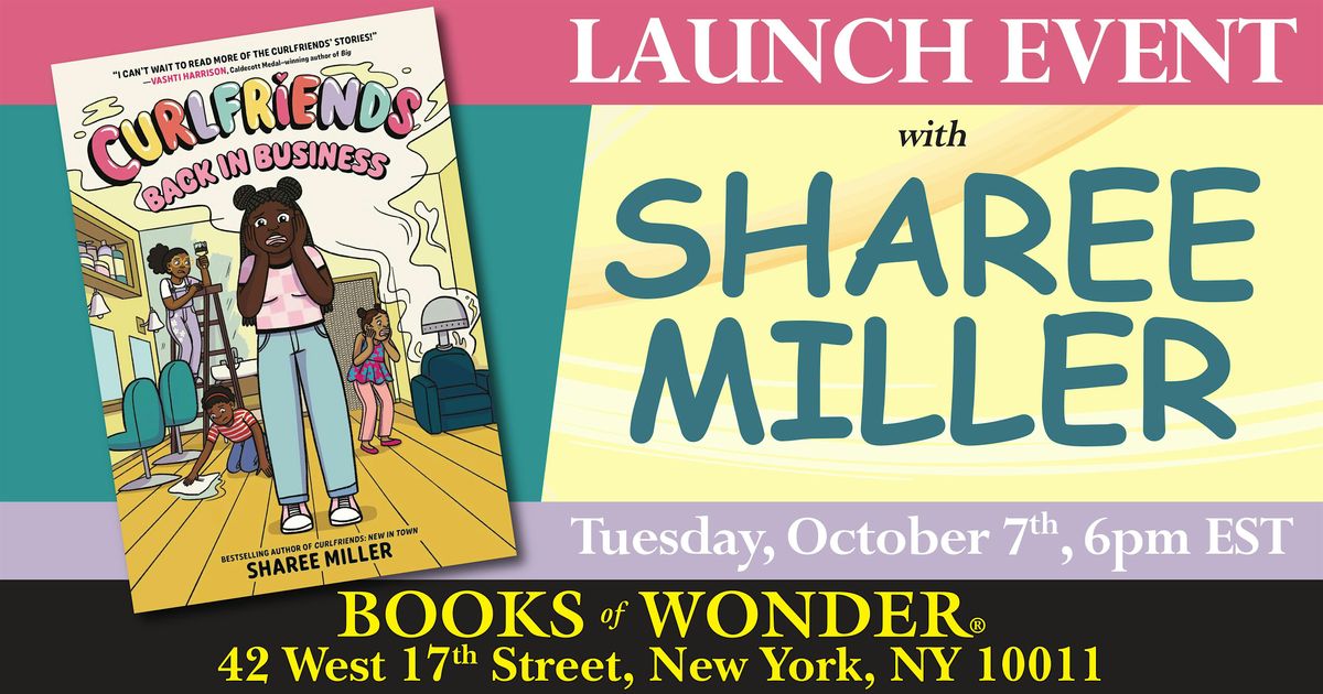 Launch Event | Curlfriends: Back in Business (Curlfriends #2) by Sharee Mil