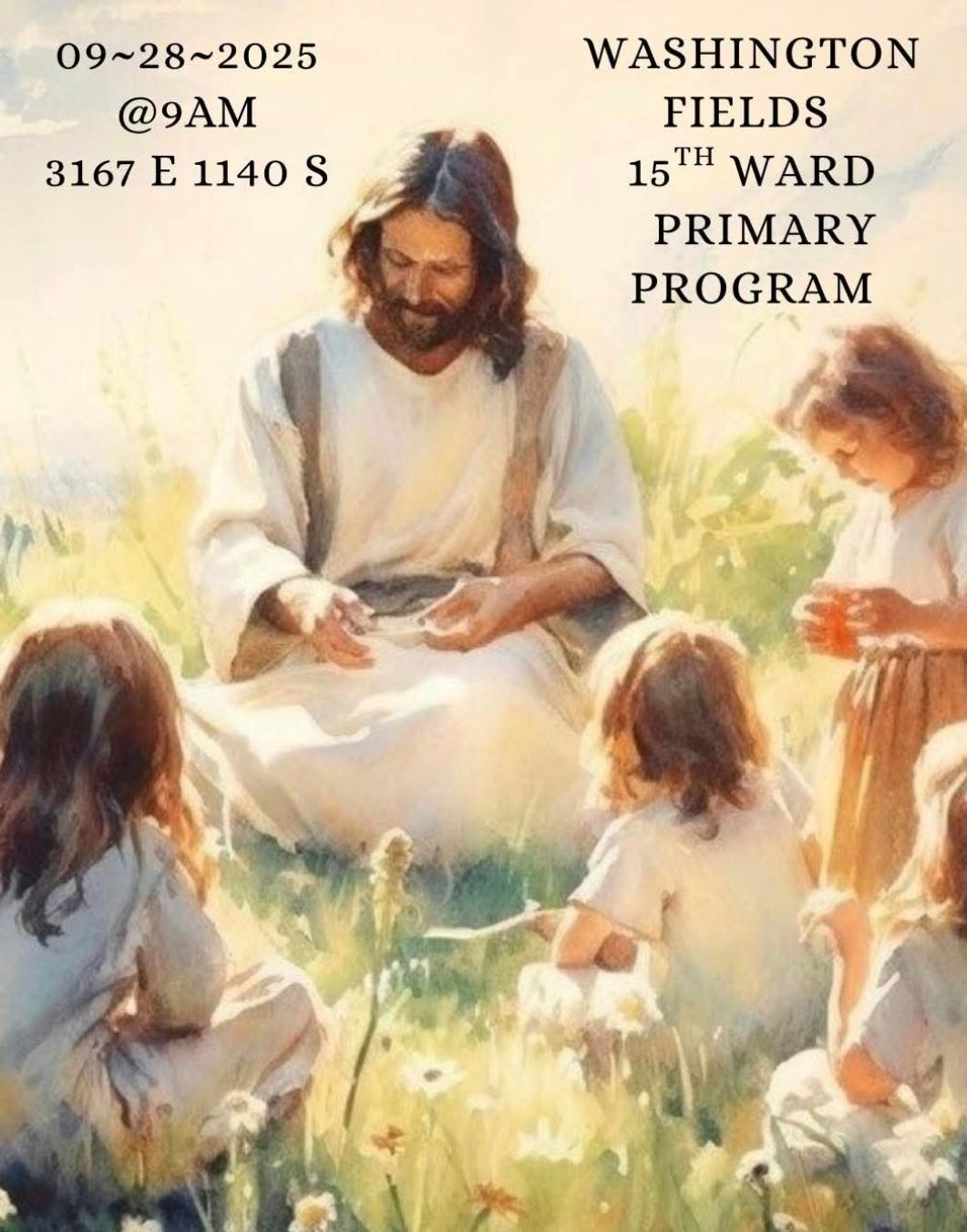 WF 15th Ward Primary Program